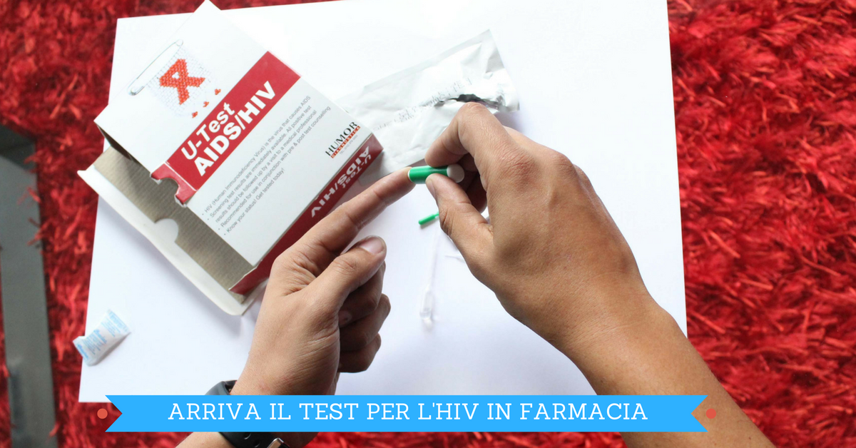HIV, test diagnostico in farmacia