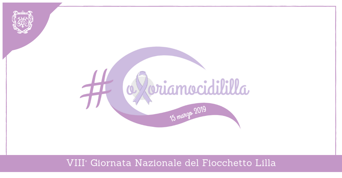 Giornata Nazionale del Fiocchetto Lilla 2019 - Casa di Cura Villa Mafalda di Roma - Villa Mafalda Blog
