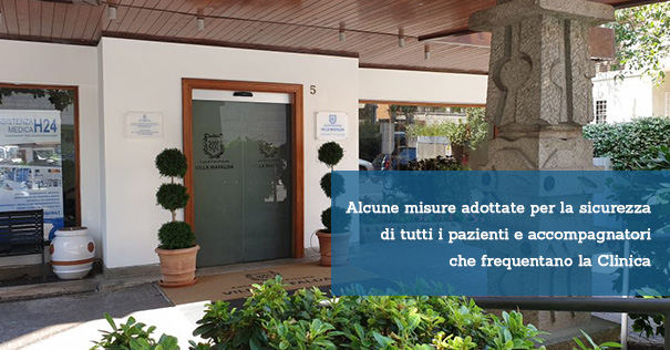 Misure per la sicurezza di tutti i pazienti e accompagnatori che frequentano la Clinica - Casa di Cura Villa Mafalda di Roma - Villa Mafalda Blog